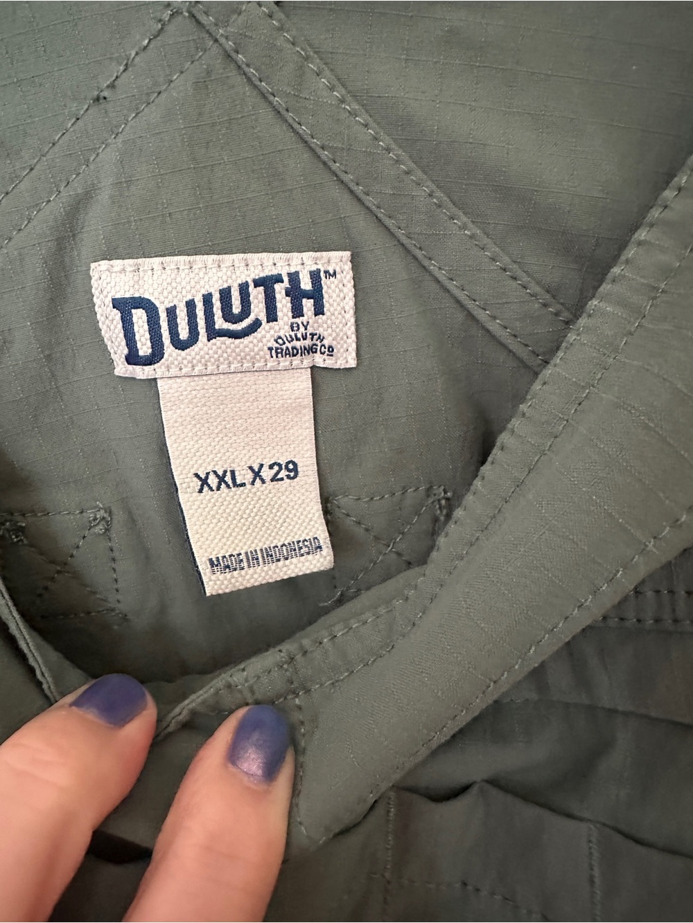 Duluth Women’s Gardening Overalls, size XXL, Long Pants, Olive Green, Outdoor - Picture 3 of 8